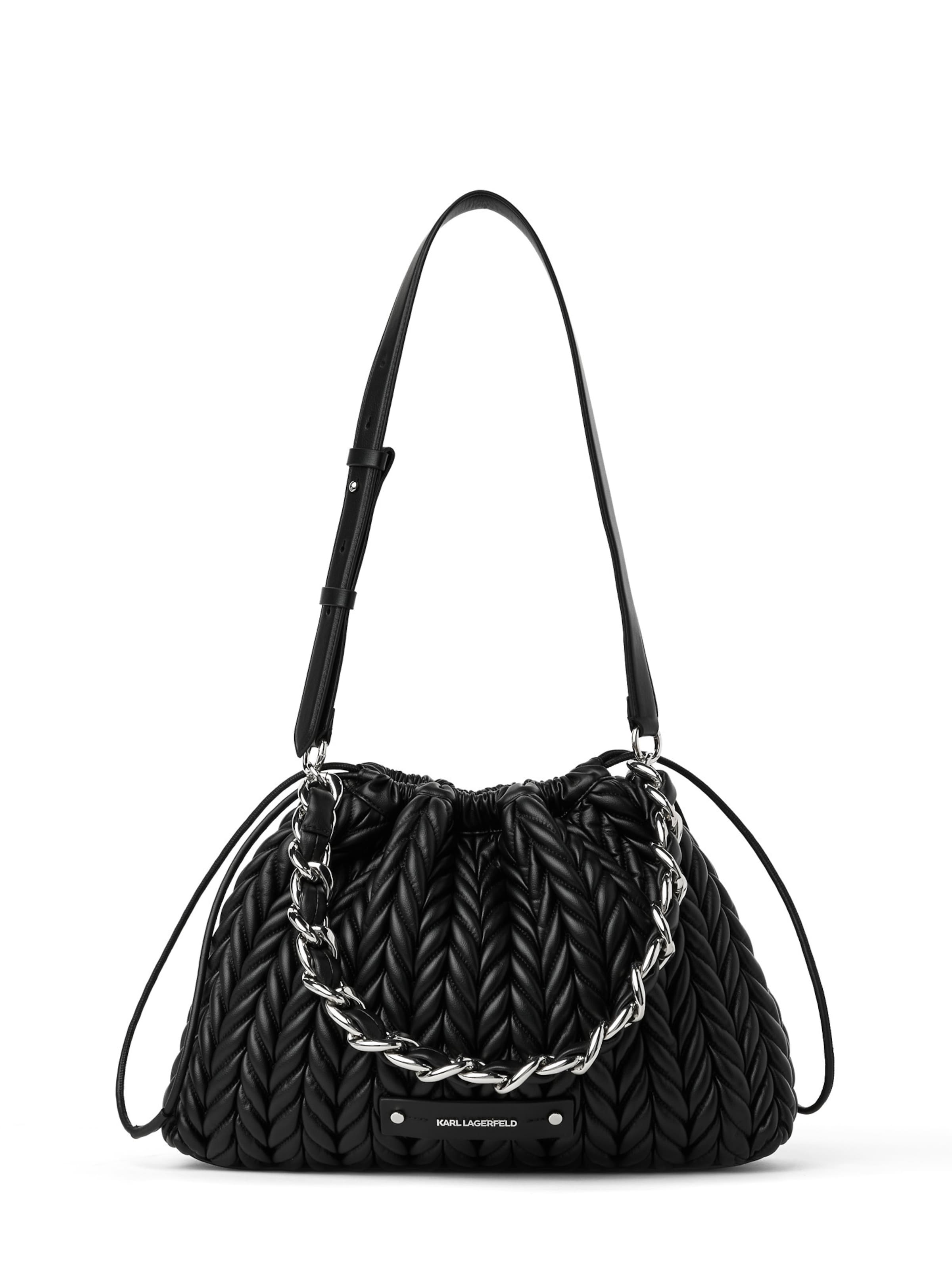 Karl Lagerfeld Torba na ramię 'Weave' w kolorze czarnym, Podgląd produktu