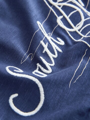 T-Shirt Next en bleu