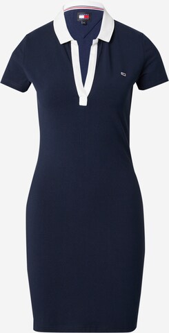 Tommy Jeans - Vestido en azul: frente