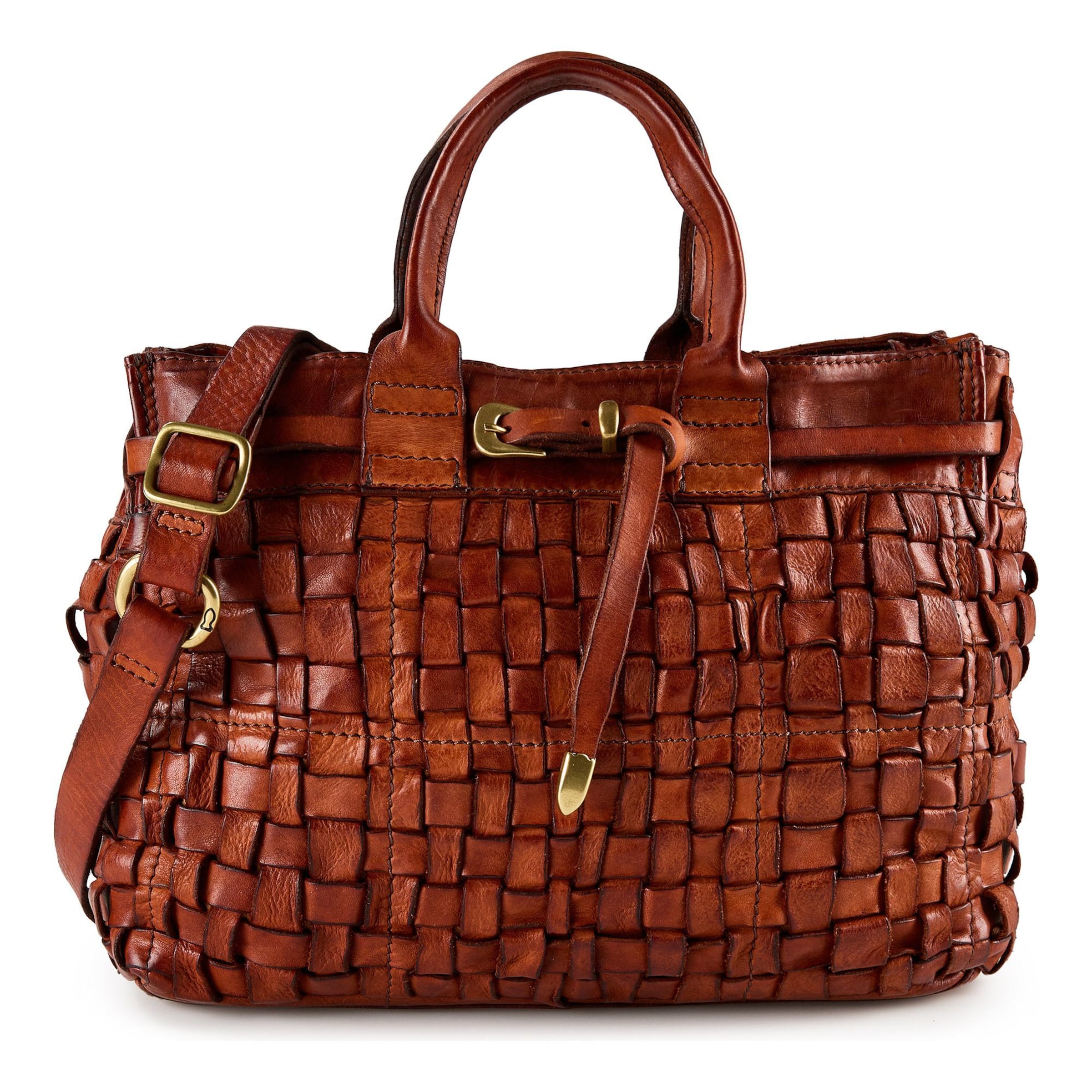 Sacs à main 'Penelope' Campomaggi en marron : devant