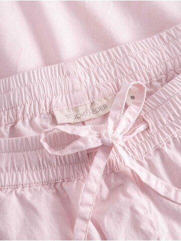 Loosefit Pantalon STUDIO FEDER en rose