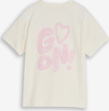 TOM TAILOR Shirt in Beige: front