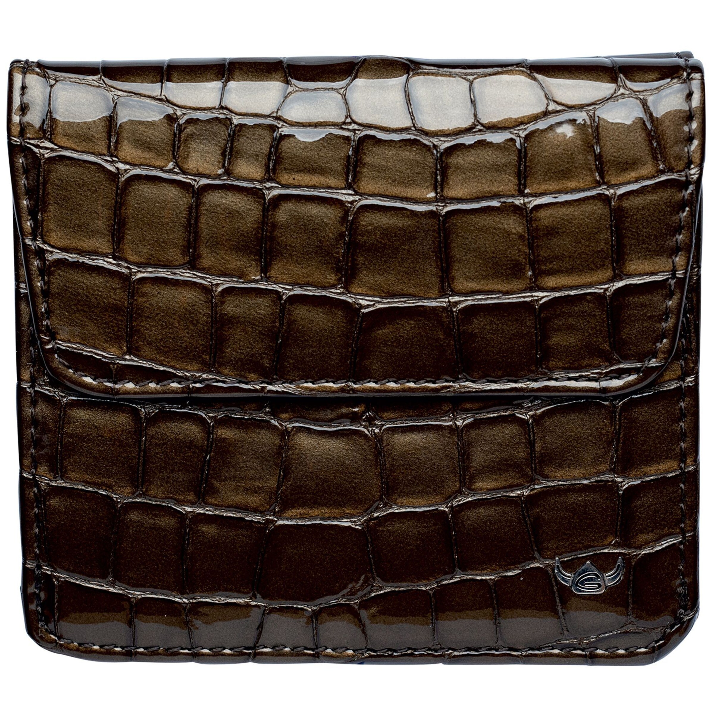 GOLDEN HEAD Wallet 'Cayenne' in Brown: front