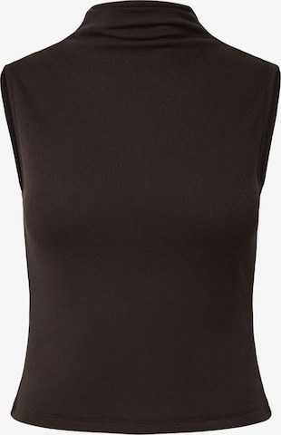 PIECES Shirt 'PCally' in Brown: front