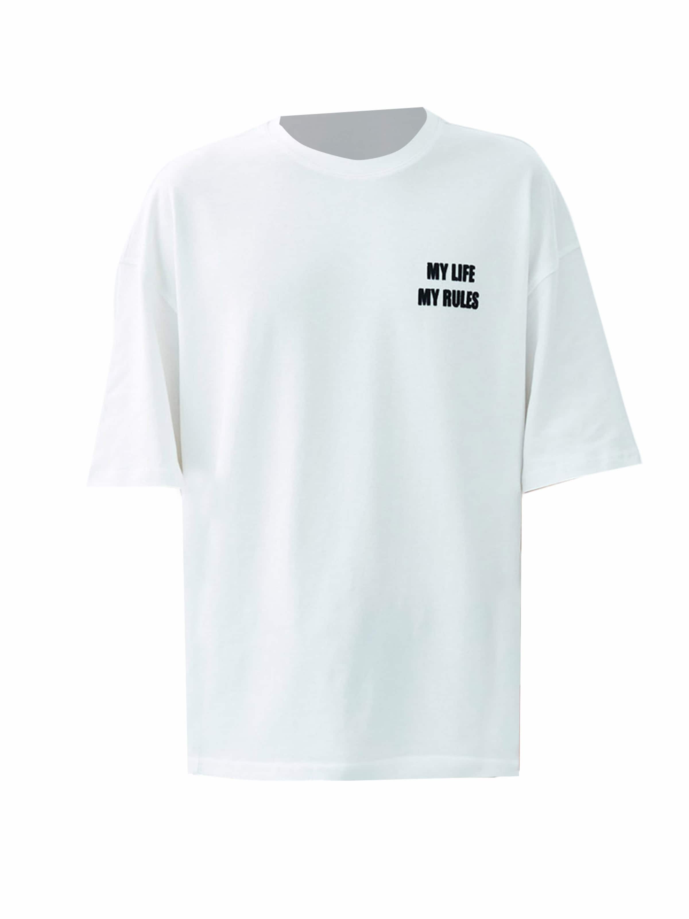 VAMOS CLO Bluser & t-shirts 'Houston ' i hvid: forside