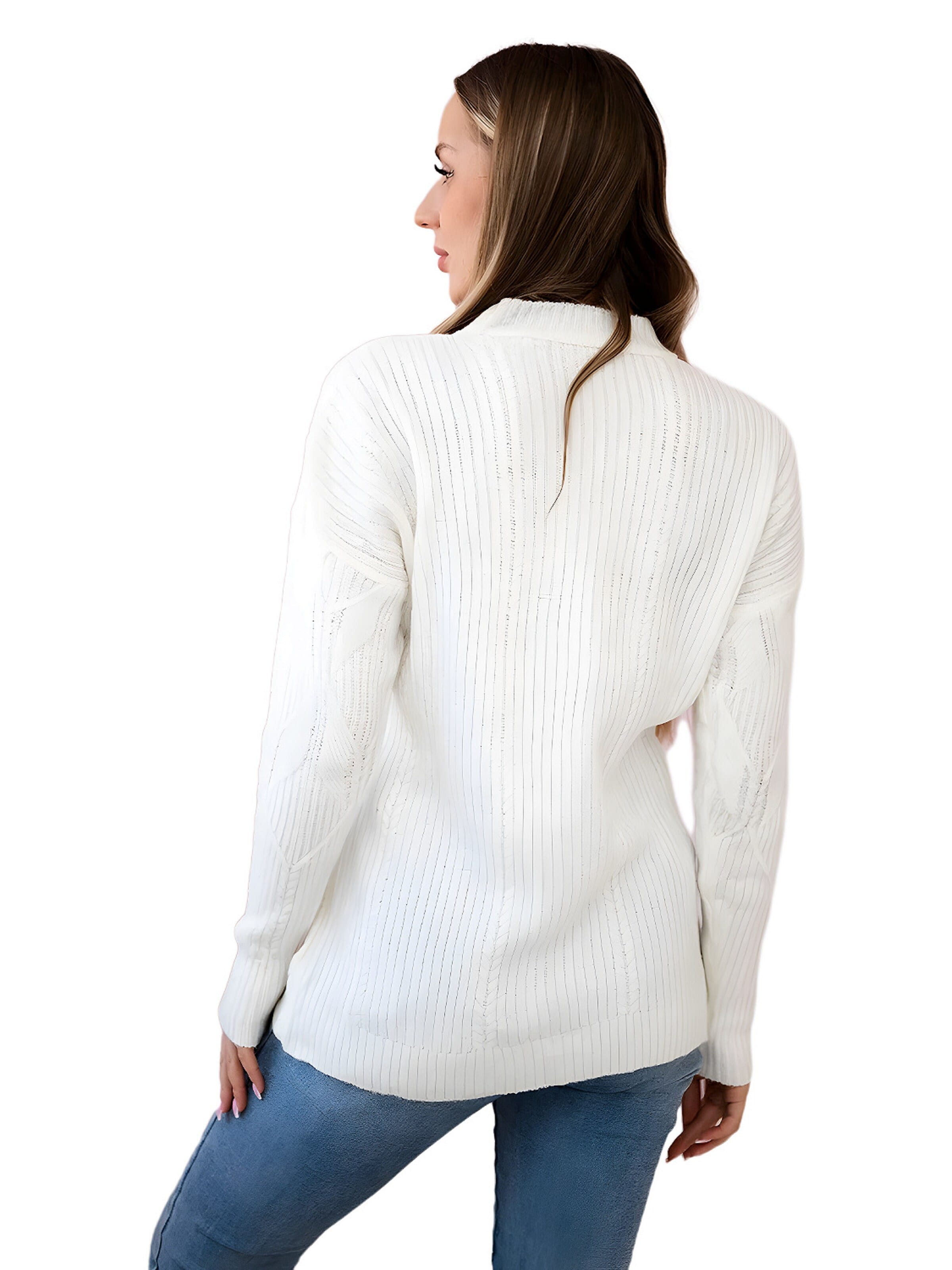 Lumera Sweter w kolorze beżowy