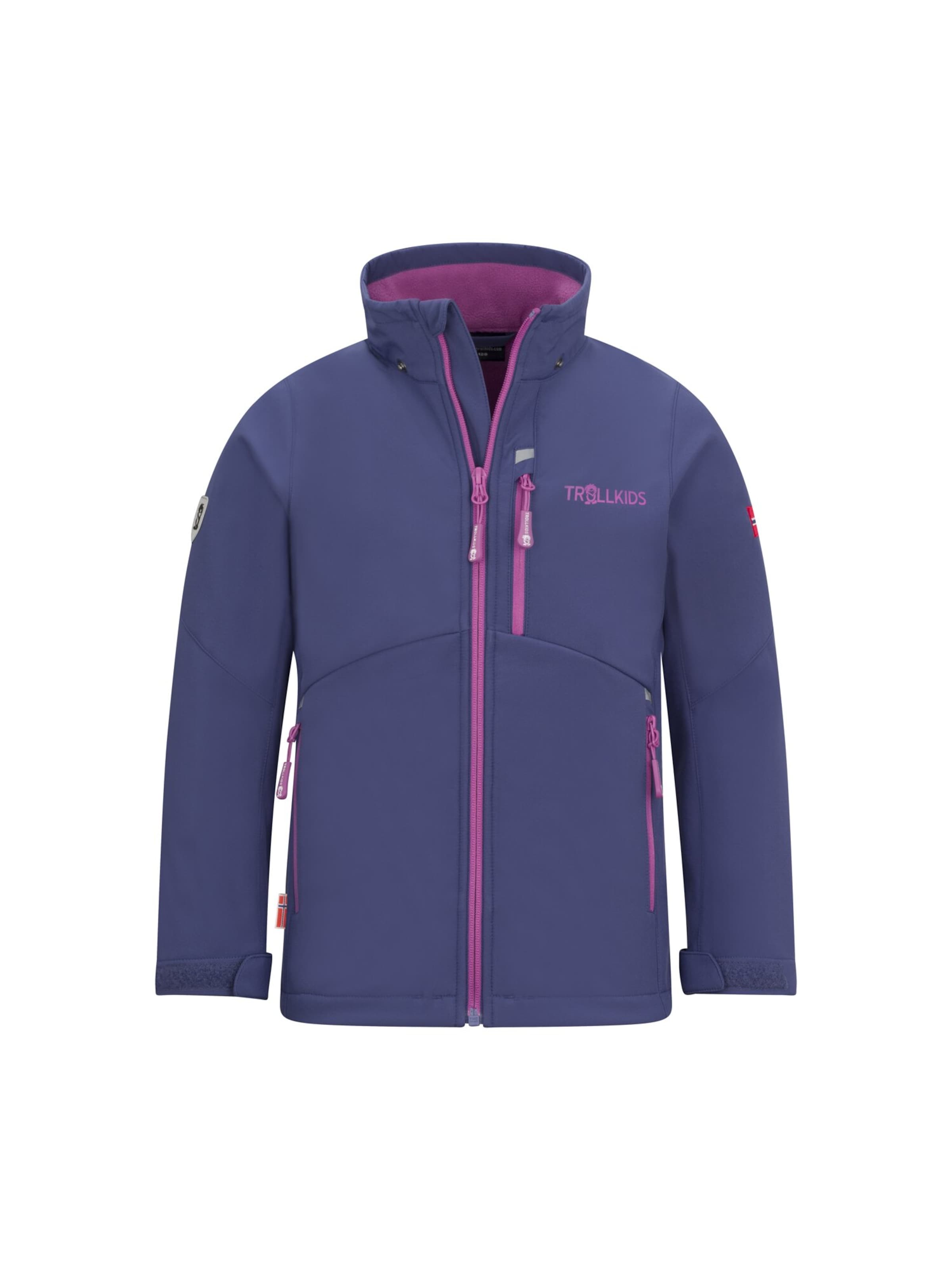 TROLLKIDS Outdoor jacket in Purple