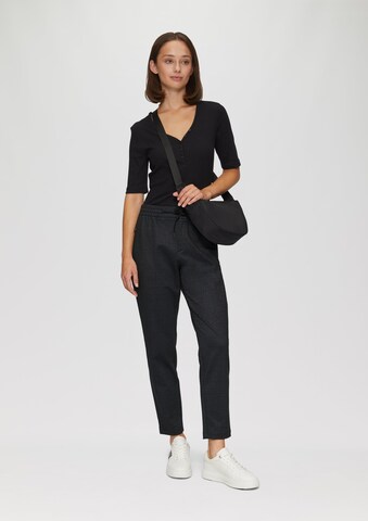 Effilé Pantalon s.Oliver en noir