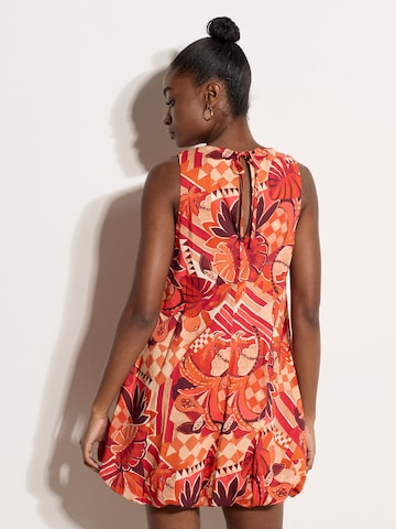 Apricot Dress ' ' in Red