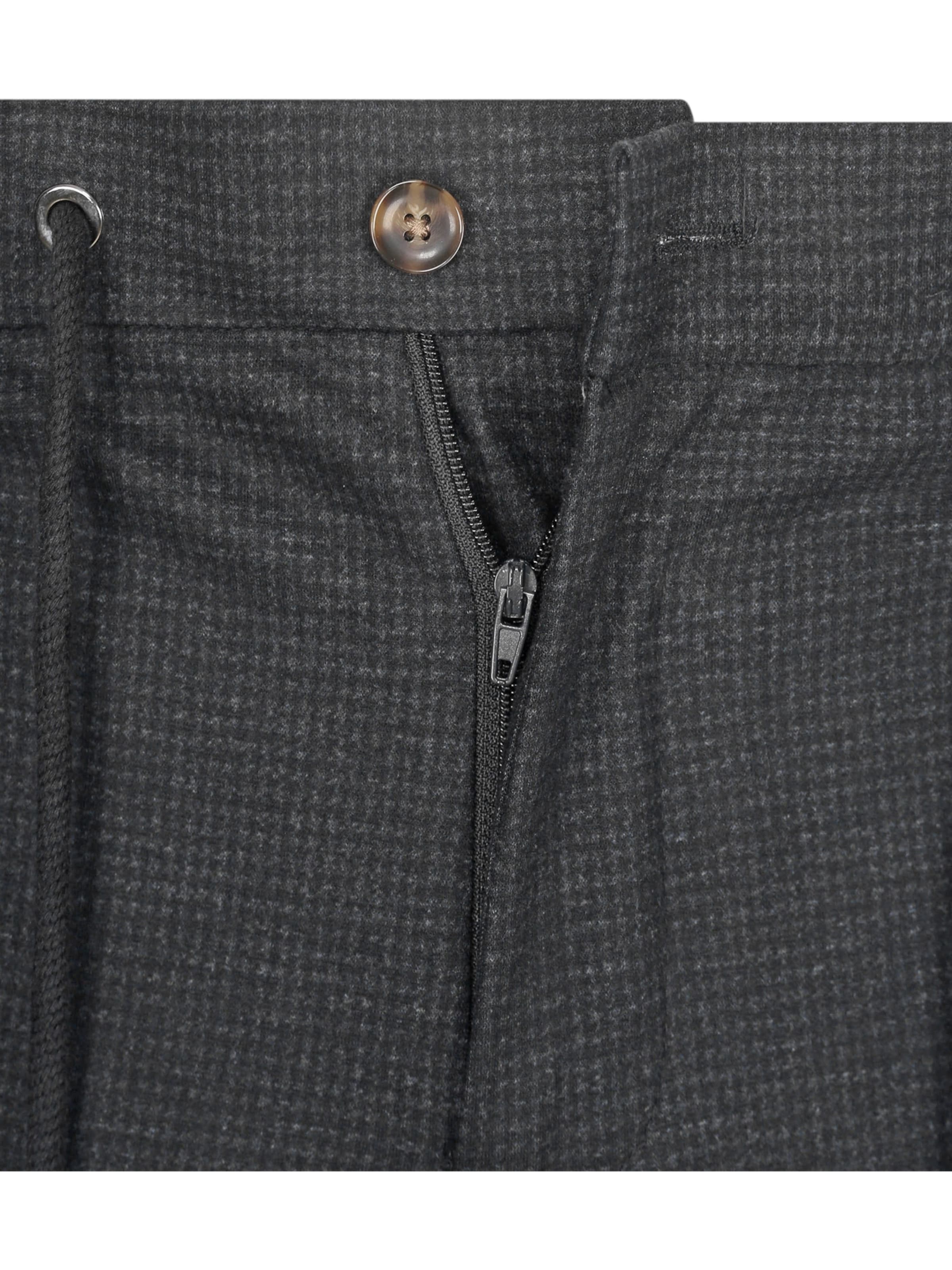 Suitable Slimfit Chino 'Das' in Grijs