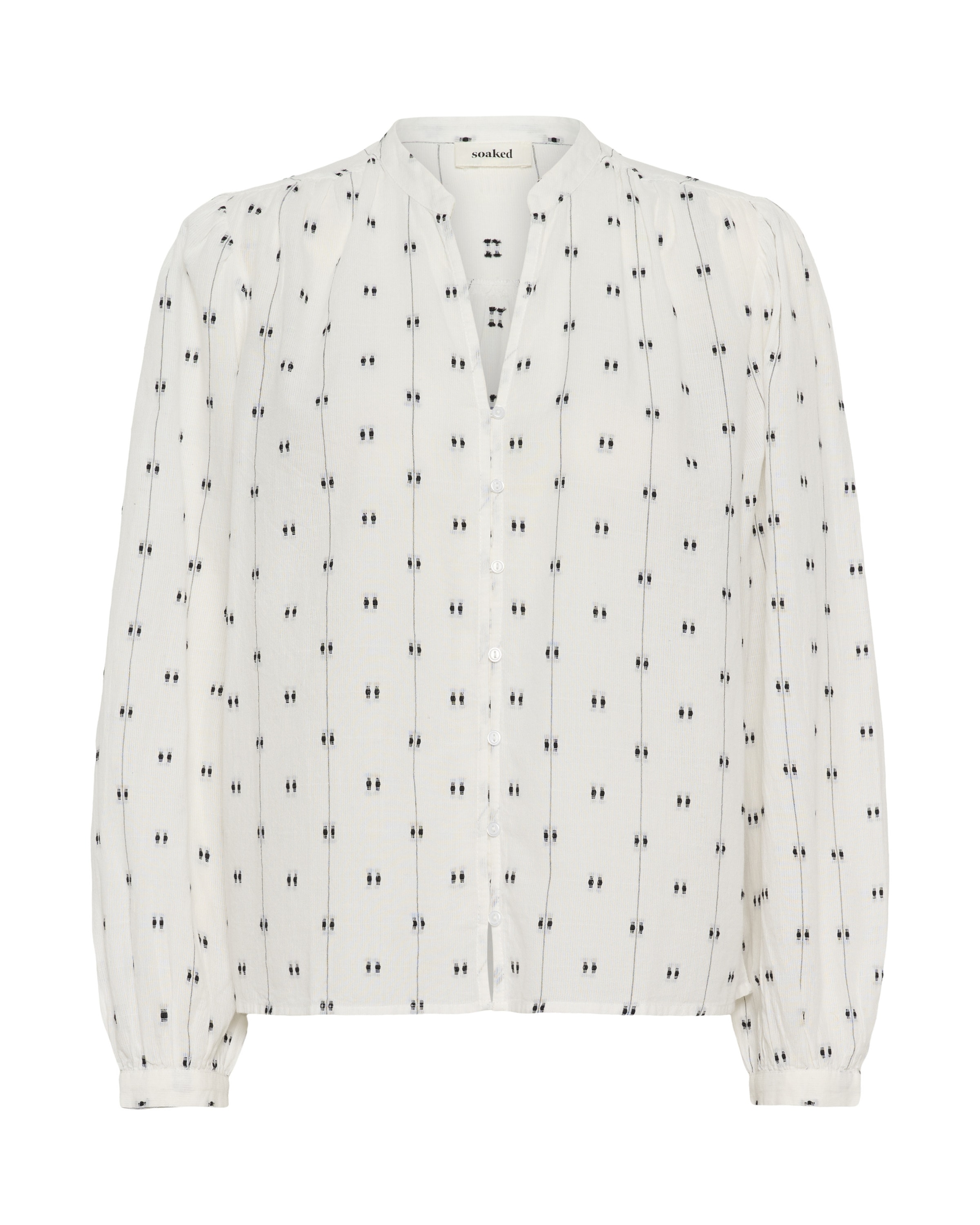 SOAKED IN LUXURY Blouse 'Amelie' in Black / White, Item view