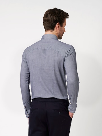 Coupe slim Chemise DESOTO en bleu