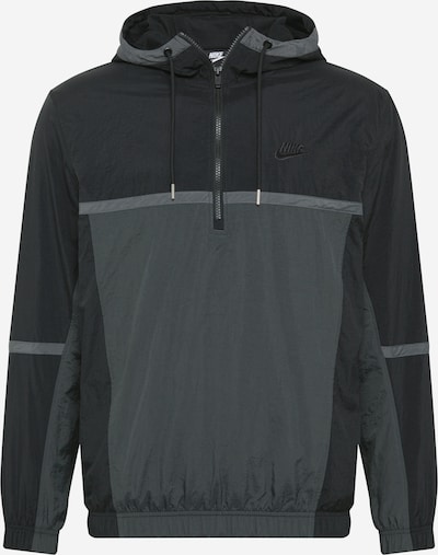 Nike Sportswear Välikausitakki värissä harmaa / tummanharmaa / musta, Tuotenäkymä