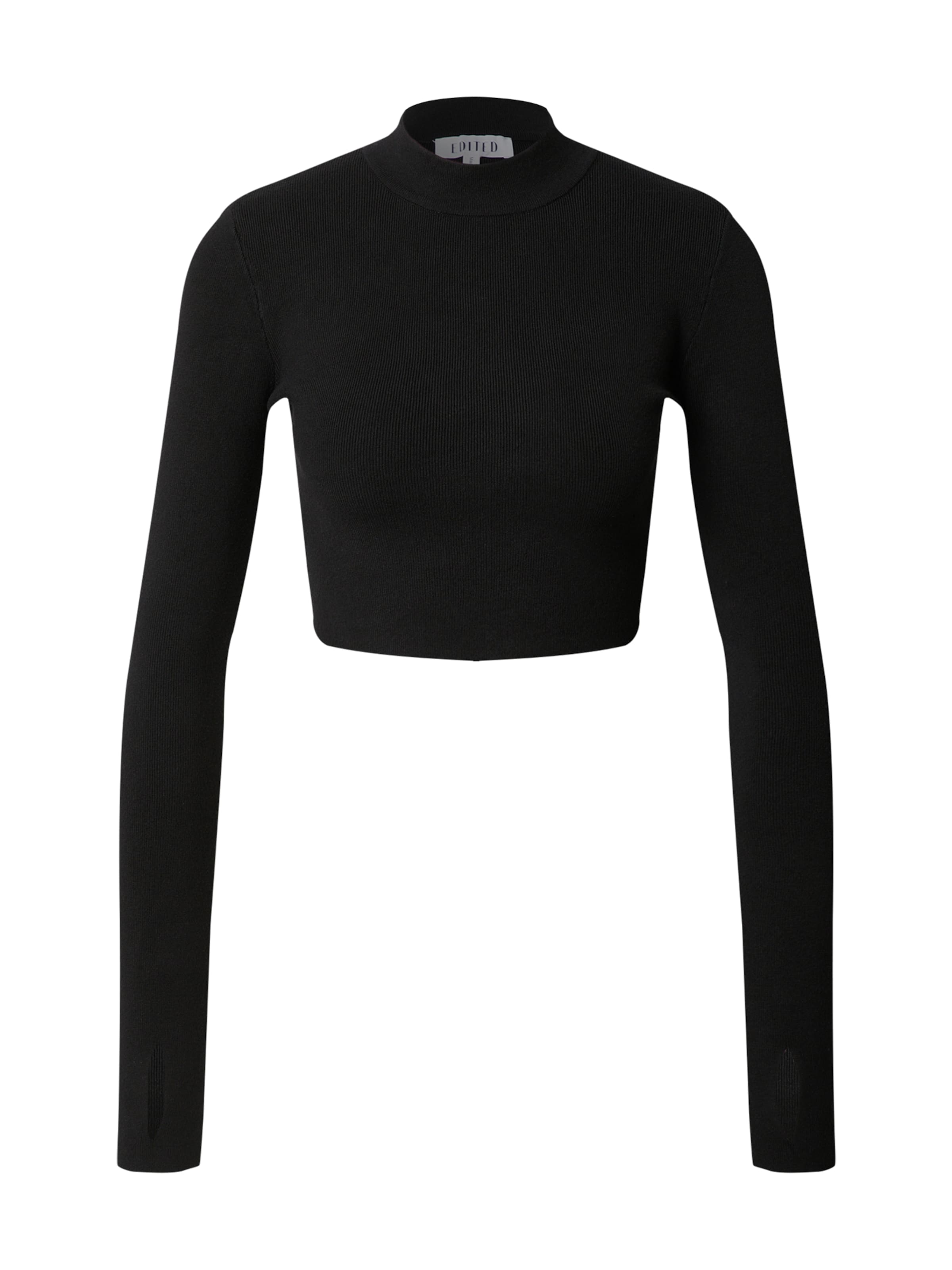EDITED Sweater 'Tya' in Black: front