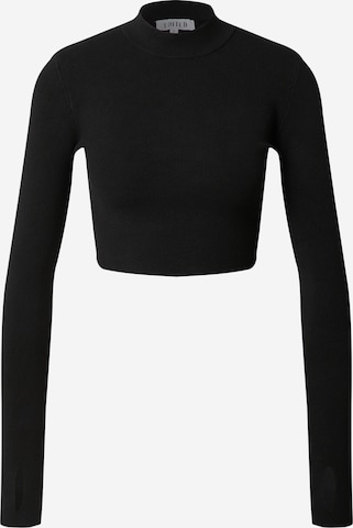 EDITED Sweater 'Tya' in Black: front