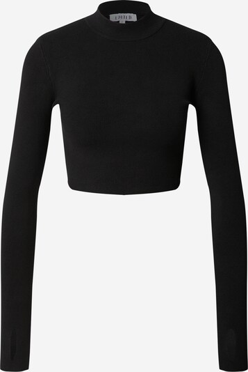 EDITED Pullover 'Tya' in schwarz, Produktansicht