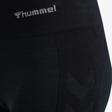 Skinny Pantalon de sport Hummel en noir