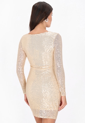 faina - Vestido de gala en beige