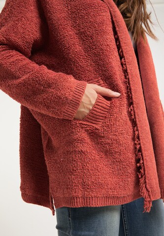 IZIA Knit Cardigan in Red