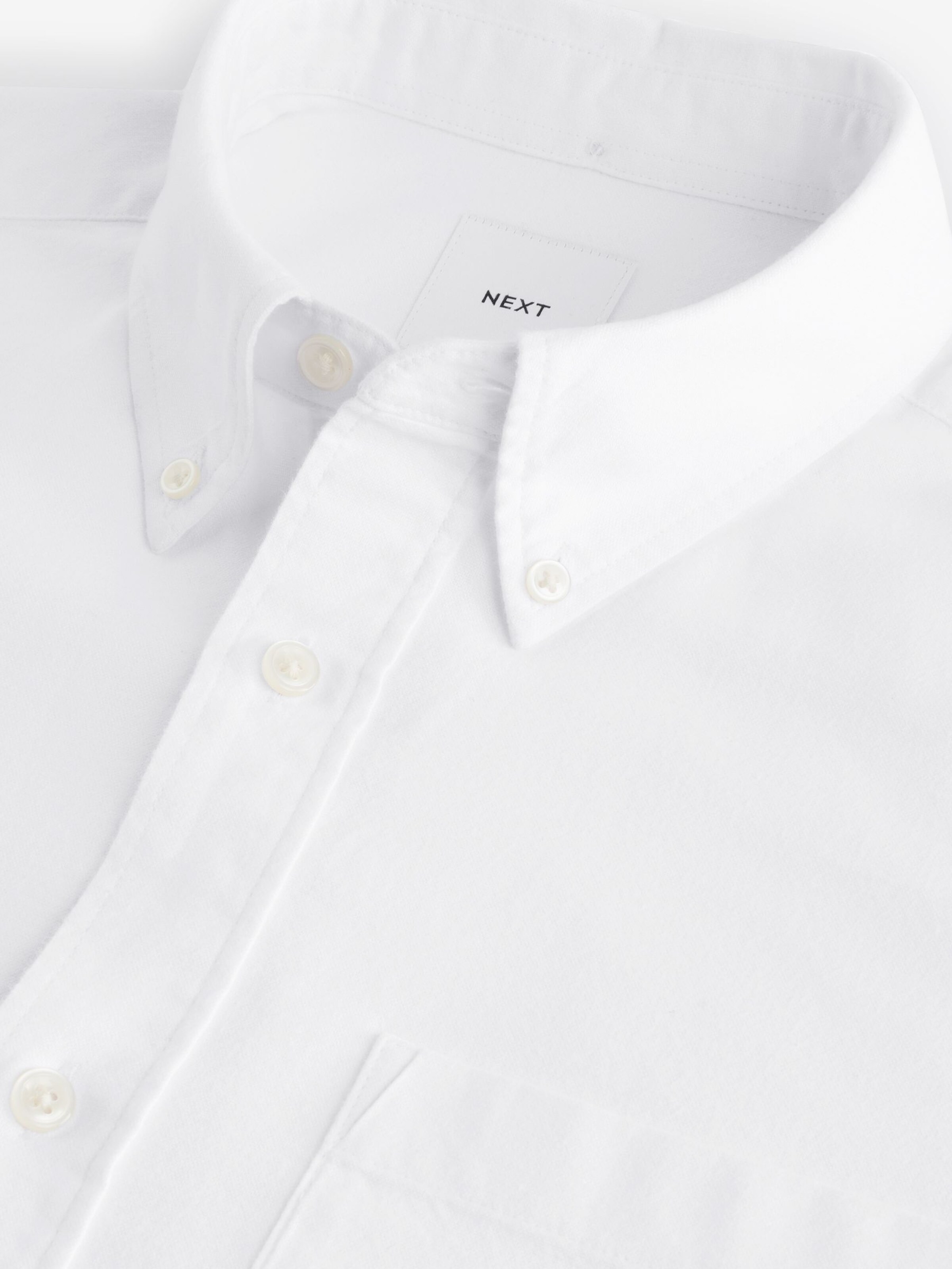 Next Regular Fit Hemd in Weiß