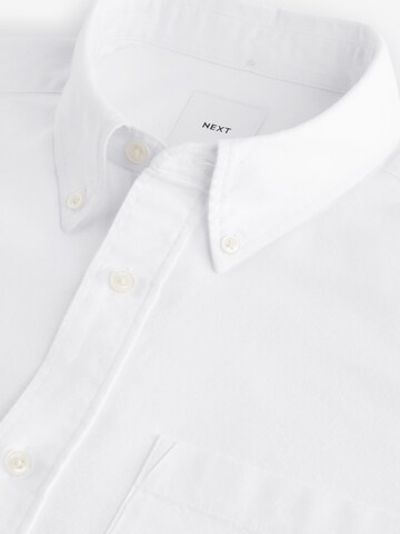 Next Regular fit Button Up Shirt in White
