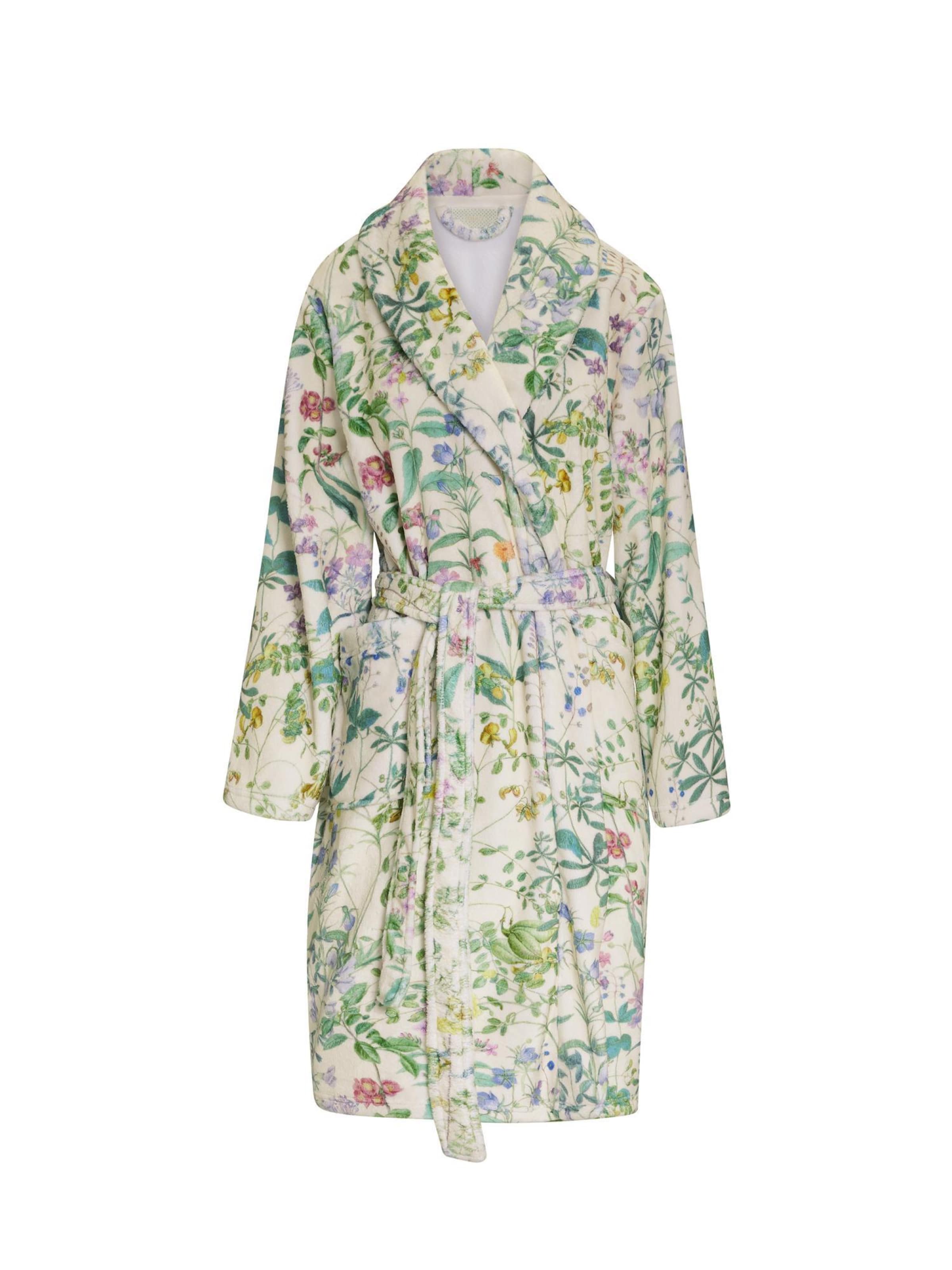 ESSENZA Bademantel 'Steff Augustine' in Beige: Vorderseite