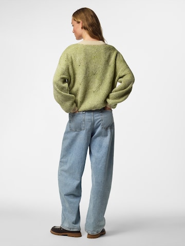 PIECES Sweater 'PCJENNA' in Grey