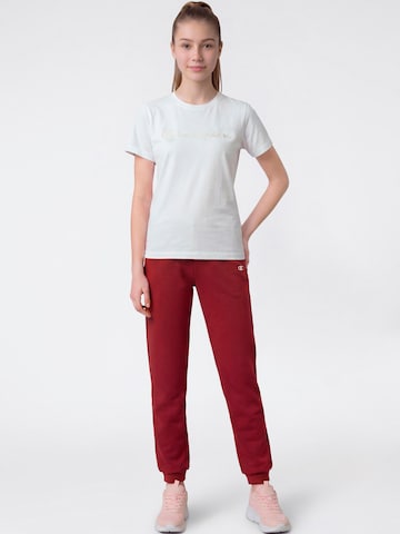 Tapered Pantaloni di Champion in rosso