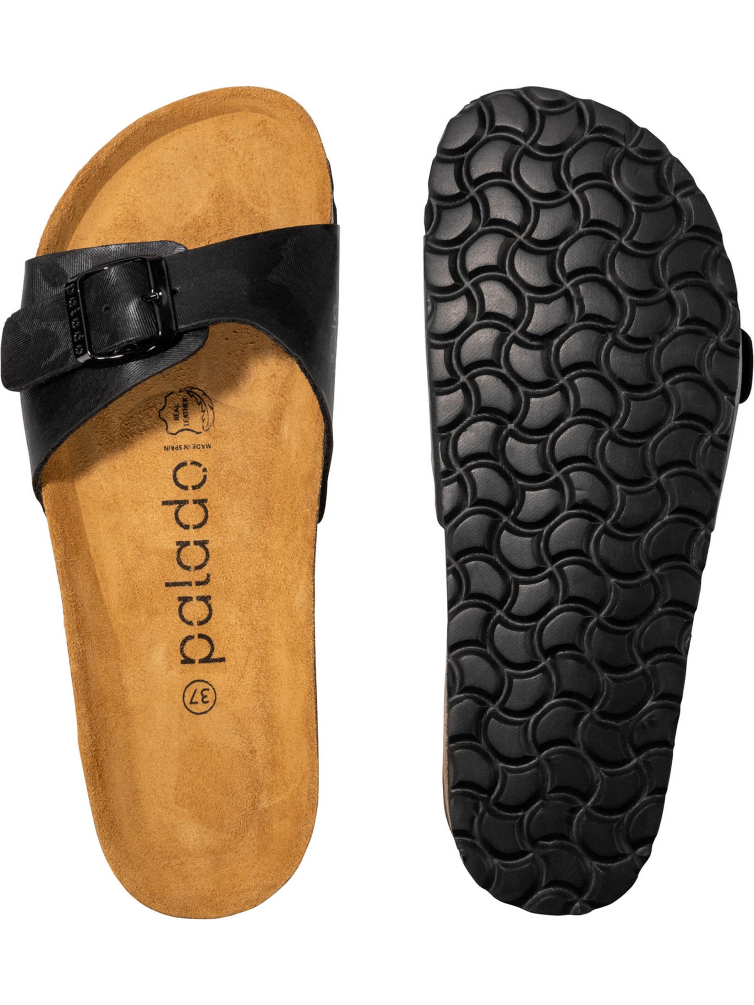 Palado - Zapatos abiertos 'Palado Malta Texas' en negro