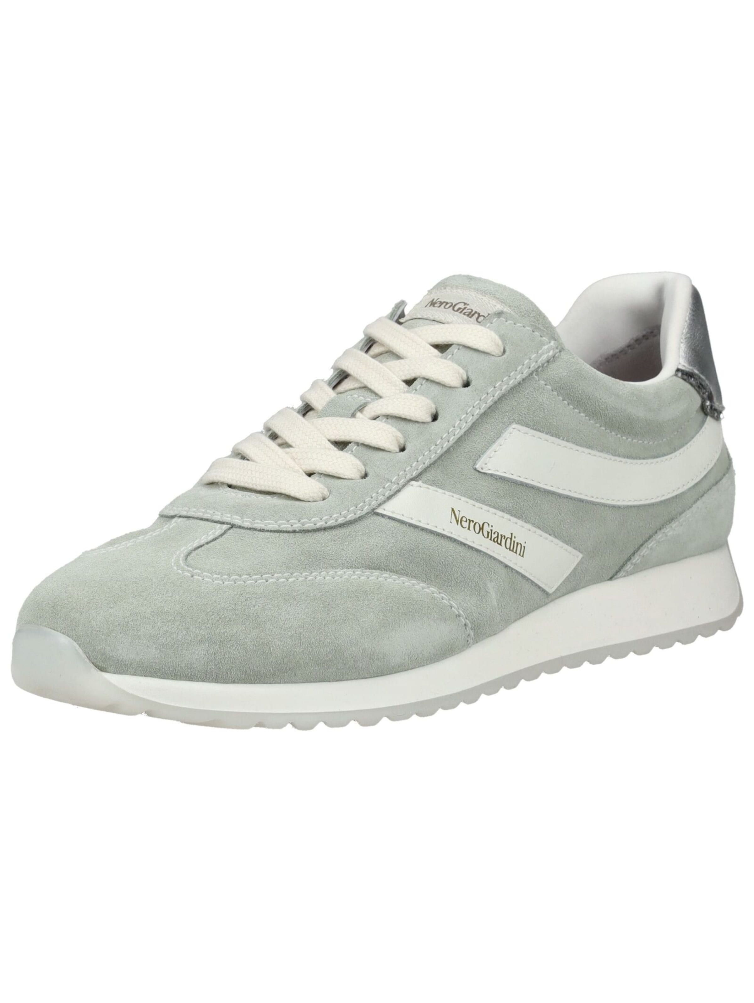 Nero Giardini Platform trainers in Green: front