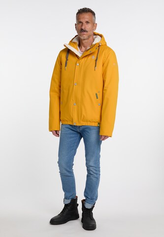 Schmuddelwedda Winter jacket in Yellow