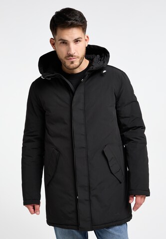 ICEBOUND Winterparka in Schwarz: predná strana