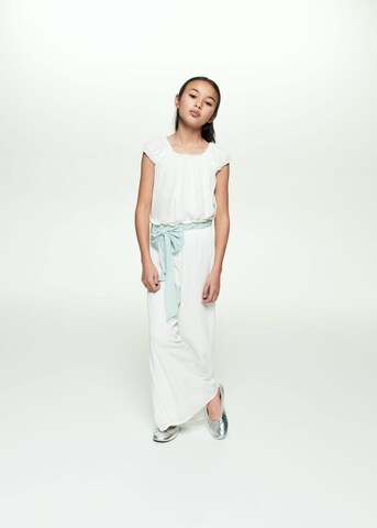 MANGO KIDS Wide Leg Hose 'Amanda' in Weiß