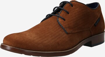 bugatti Lace-Up Shoes 'Licio' in Brown: front