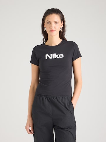 Nike Sportswear - Camisa 'Chill Knit' em preto: frente
