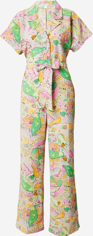 Monki - Jumpsuit en Mezcla de colores: frente