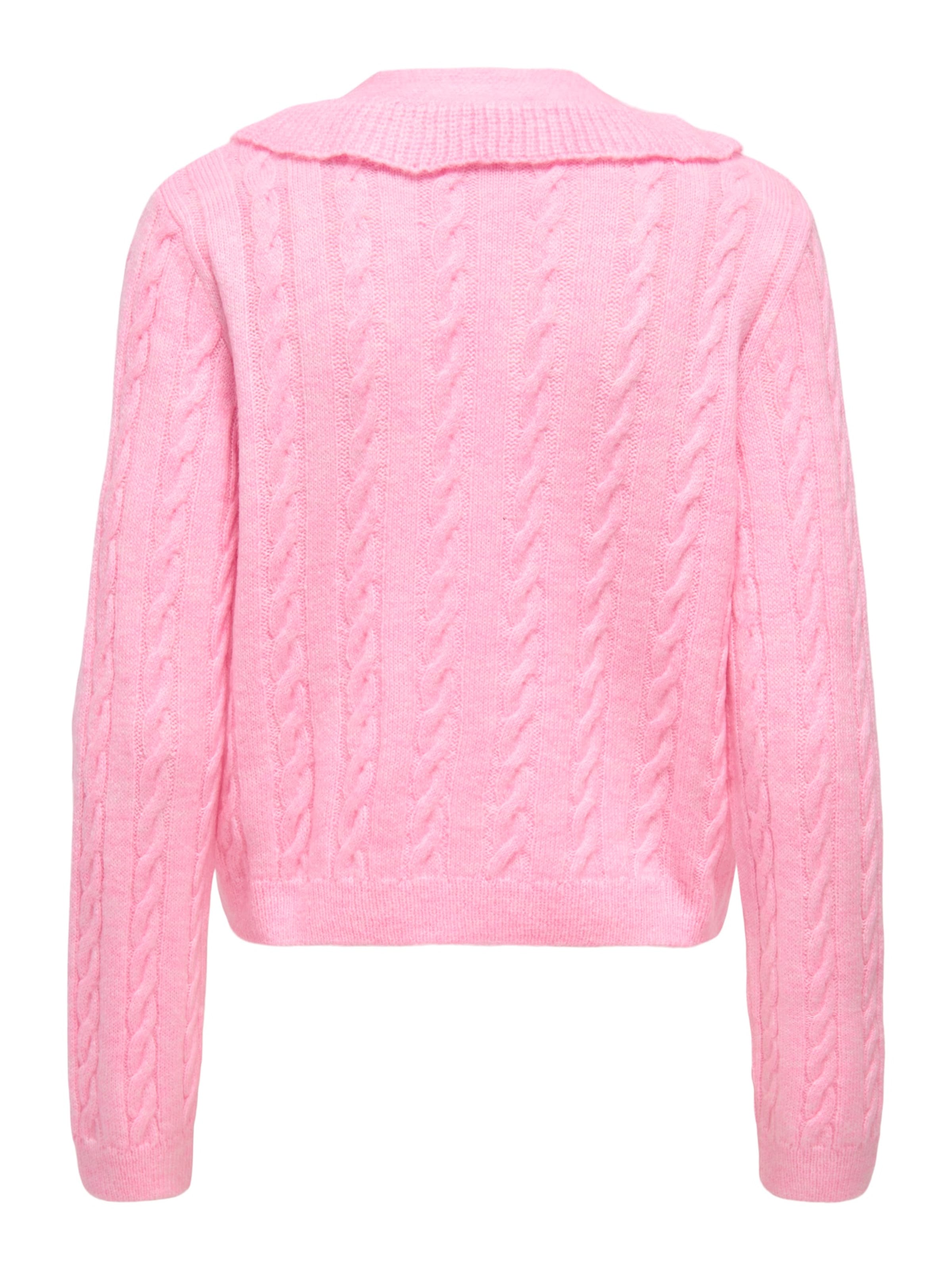 ONLY Strickjacke in Pink