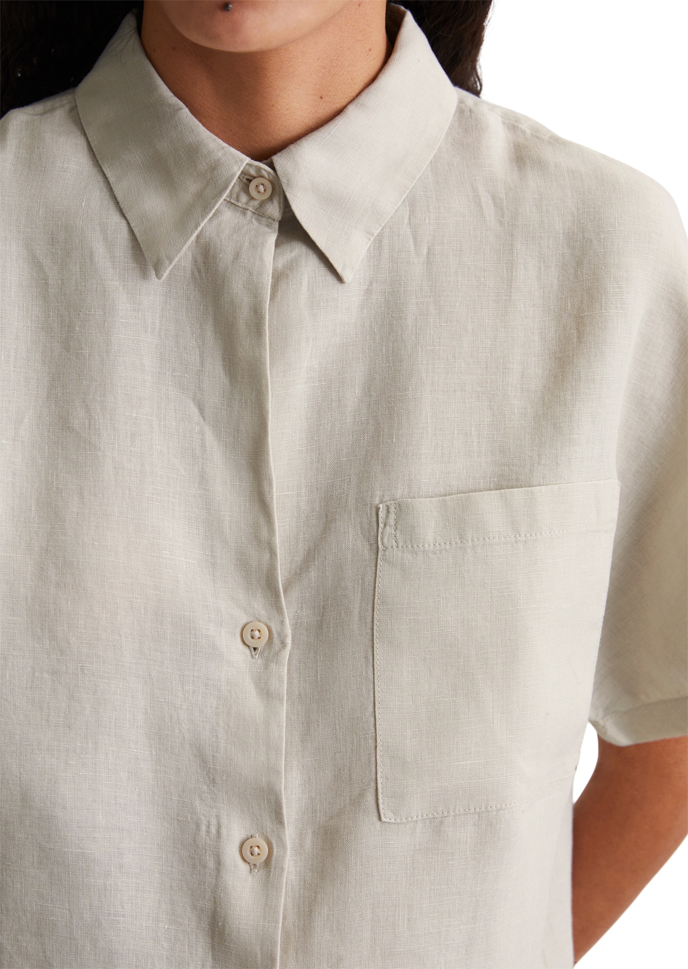 Marc O'Polo Bluse in Grau