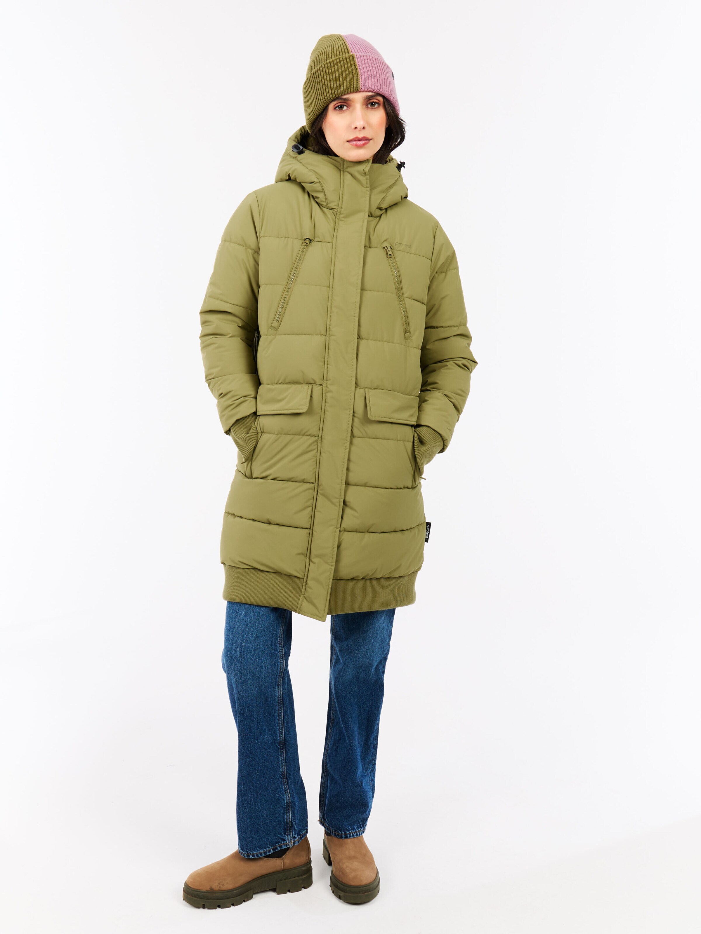 Manteau d’hiver 'PRTKooky' PROTEST en vert
