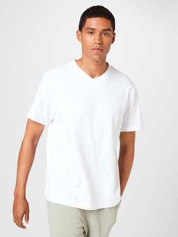 WEEKDAY قميص 'Andy' بلون أبيض: الأمام