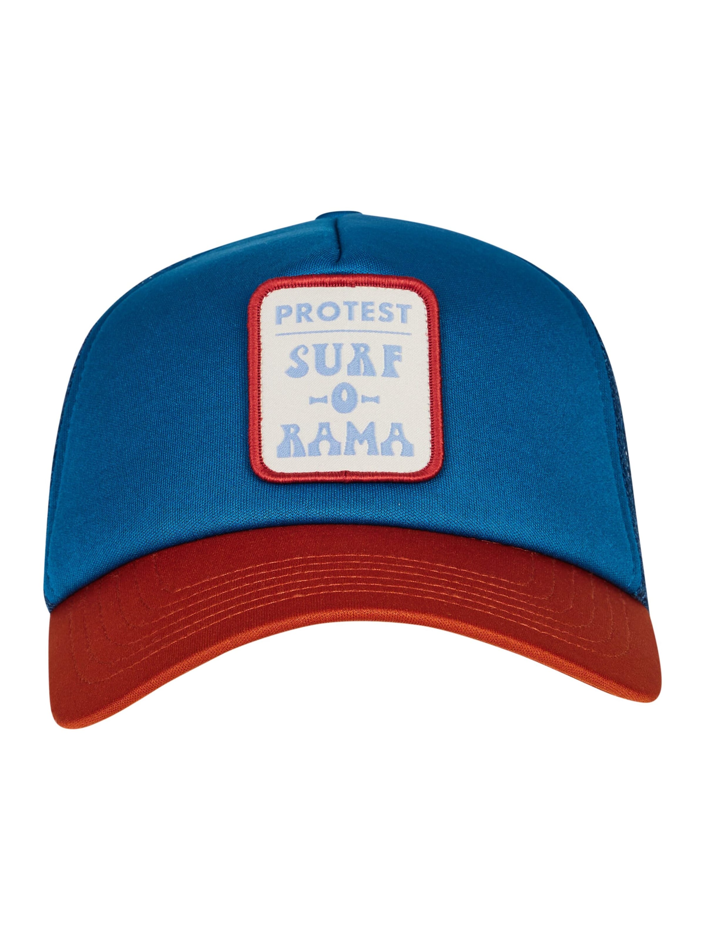 PROTEST Cap 'PRTCrab'‌‌‌‌‌ in Blau: Vorderseite