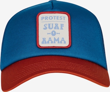 PROTEST Cap 'PRTCrab' in Blau: Vorderseite