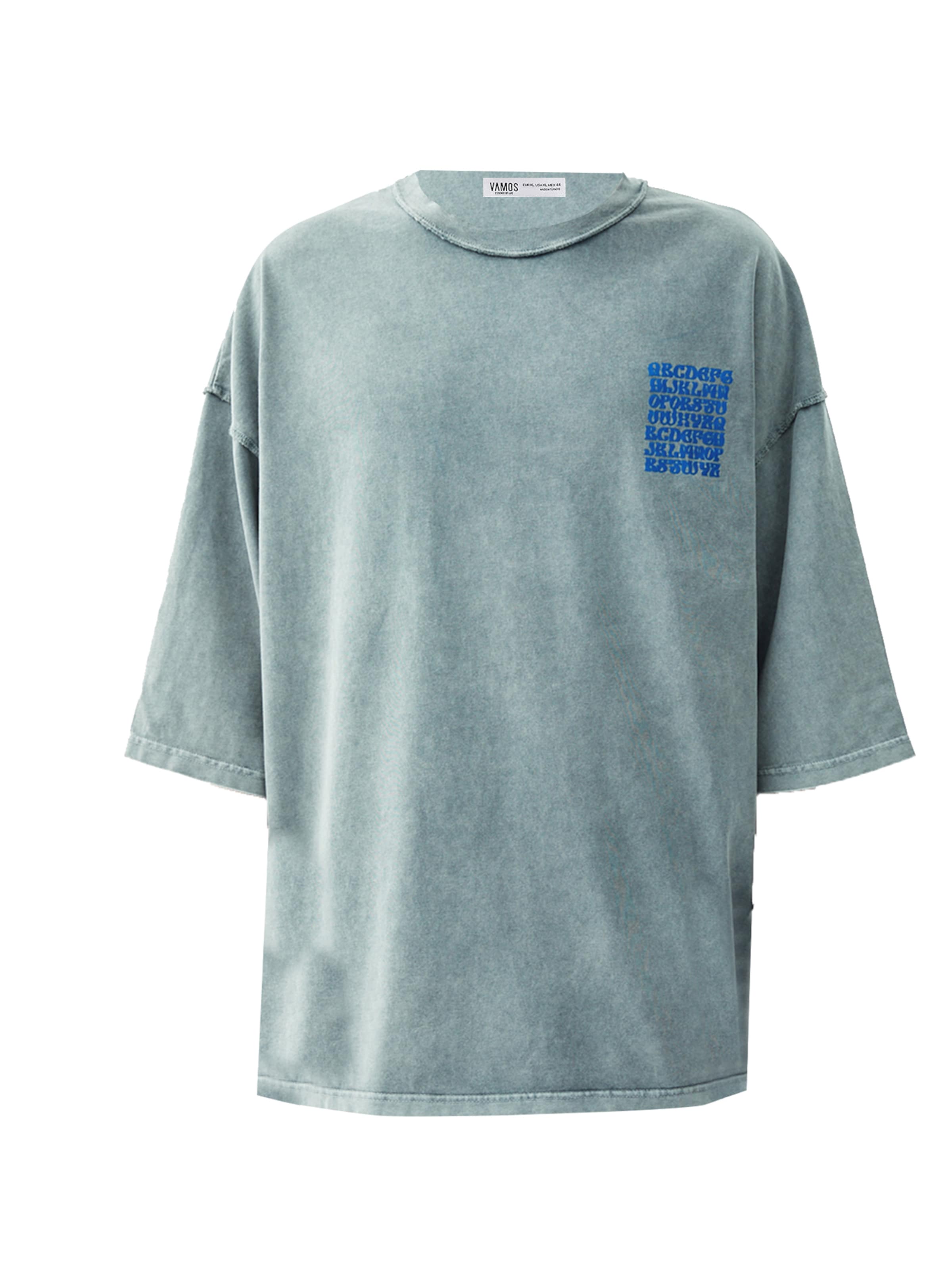 VAMOS CLO Футболка в Синий: спереди