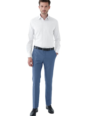 Steffen Klein Slimfit Pak in Blauw