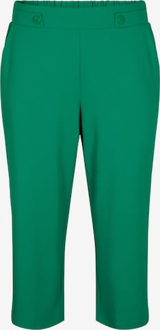 Pantalon Zizzi en vert : devant