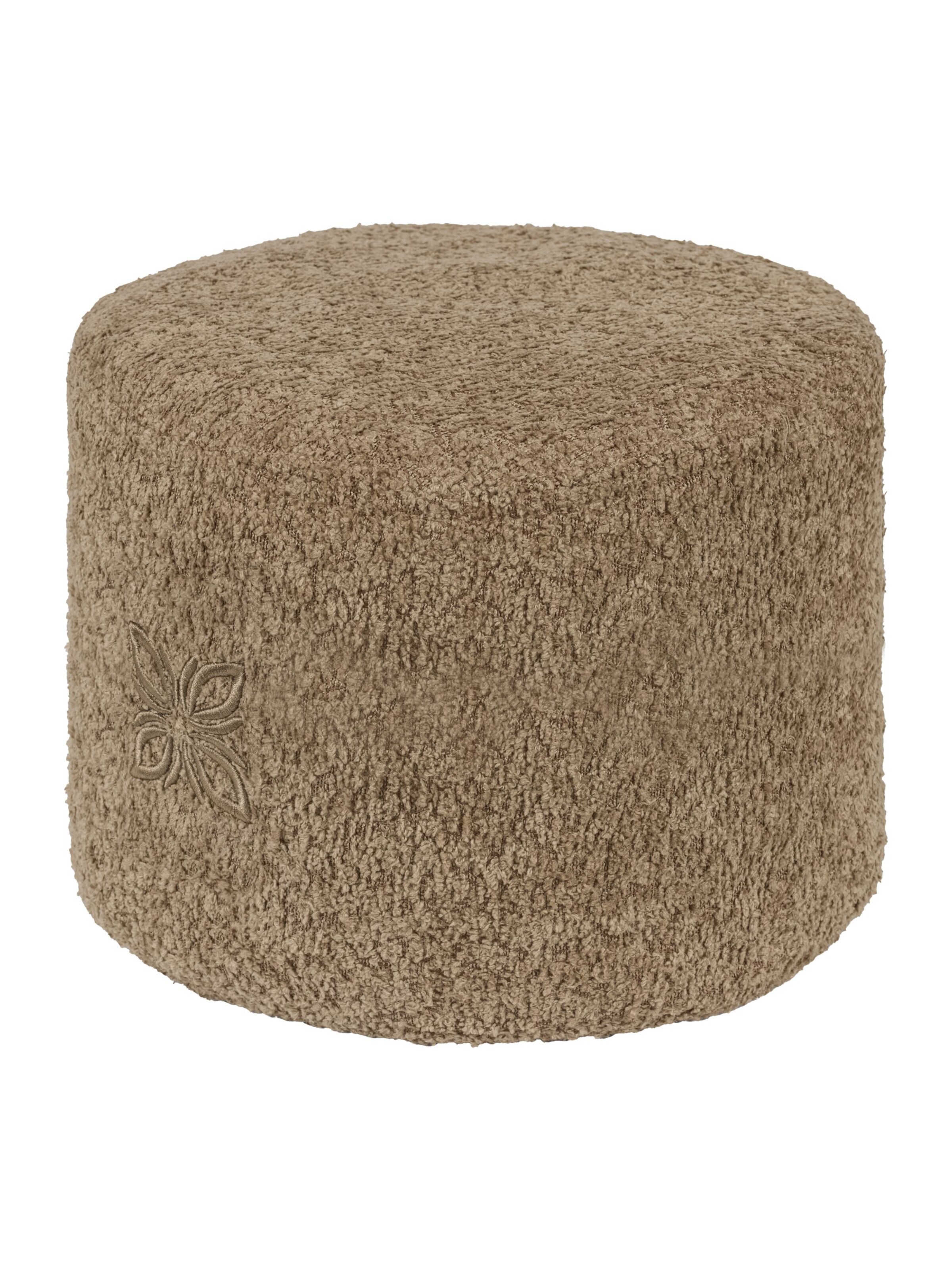 OMNANA Pillow 'CUSHY™' in Brown: front