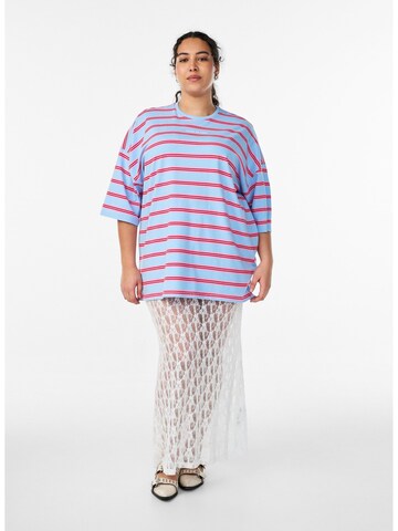 Maglietta 'Mluni' di Zizzi in blu