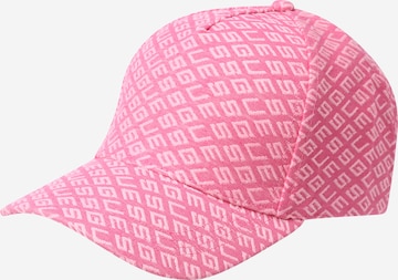 Casquette GUESS en rose : devant