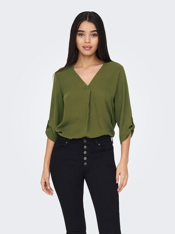 JDY Blouse 'Divya' in Green: front