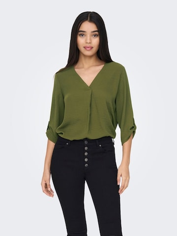 JDY Blouse 'Divya' in Green: front